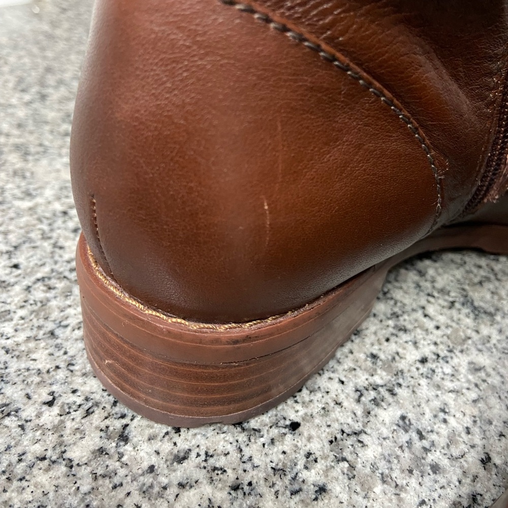 SOFFT Somers/Somers II Womens Brown Leather Ankle Boots 8.5 Buckle Straps Zipper - Picture 14 of 17